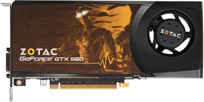 Видеокарта Zotac NVIDIA  GeForce GTX 560 1ГБ GDDR5, Ret [zt-50708-10m]