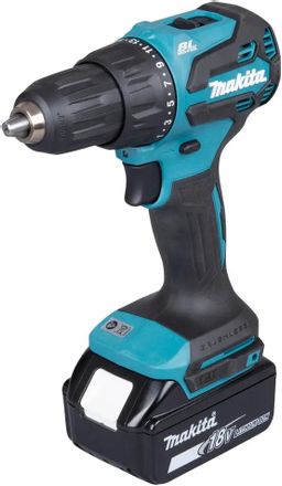 Ударная дрель-шуруповерт Makita DHP490SFJ, 3Ач, с двумя аккумуляторами