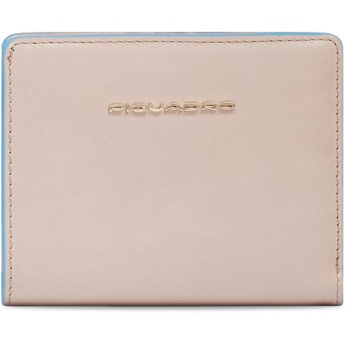 Кошелек женский Piquadro Blue Square, кожа натуральная, пудровый [pd6660b2r/ro2]