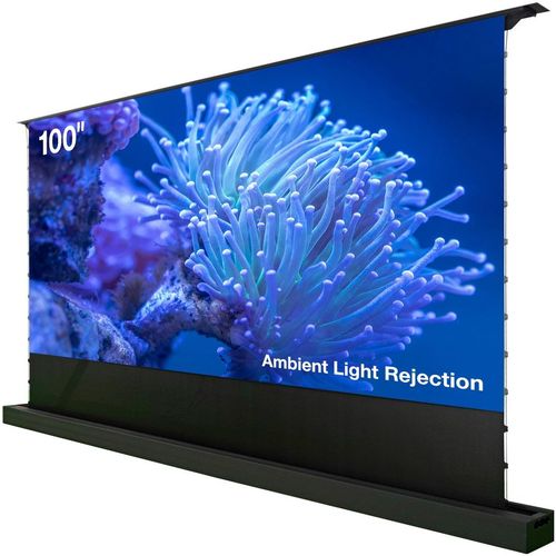 Экран Cactus FloorRising CS-PSFRALR-221X125, 221х125 см, 16:9, напольный черный