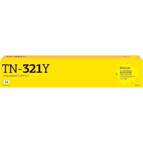 Картридж T2 TC-MTN-321Y, TC-MTN-321Y, желтый / TN-321Y/A33K250