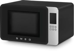 Микроволновая печь SMEG MOC01BLMEU, 900Вт, 29л, черный/нержавеющая сталь