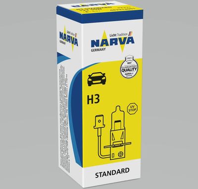 Лампа автомобильная галогенная NARVA 48321, H3, 12В, 55Вт, 1шт – купить в  Ситилинк