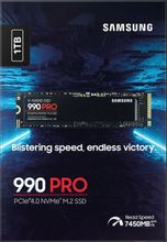 SSD накопитель Samsung 990 Pro MZ-V9P1T0BW 1ТБ