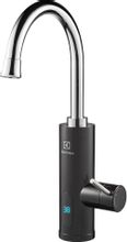 Водонагреватель Electrolux Taptronic Black,  проточный,  3.3кВт,  кран,  черный