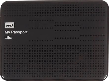 Внешний диск HDD  WD My Passport Ultra WDBLNP5000ABK-EEUE, 500ГБ, черный