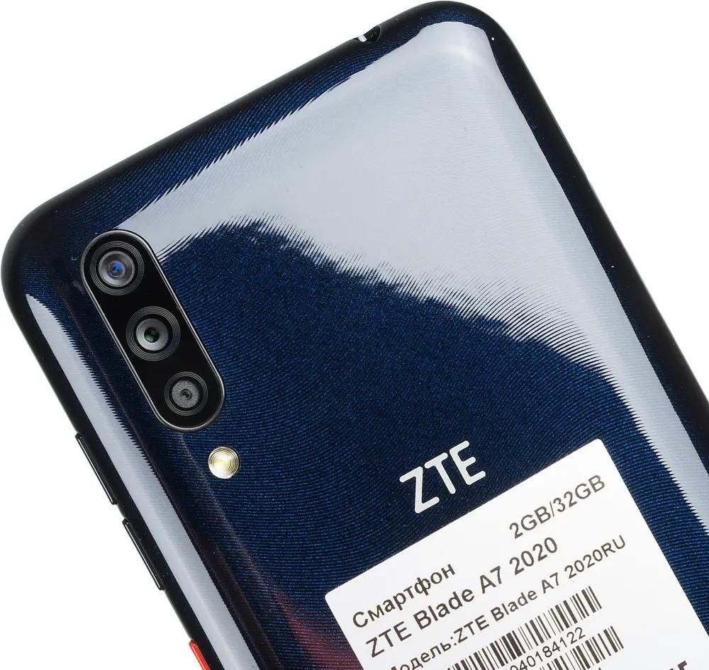 Смартфон ZTE Blade A7 2020 32Gb, черный – купить в Ситилинк | 1200380