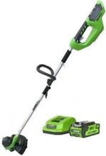 Отзывы на Триммер электрический GREENWORKS G40LTK4, аккумуляторный, 40В ...