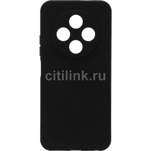 Чехол (клип-кейс) BORASCO Silicone Case, для Tecno Spark 30C, черный [73729]