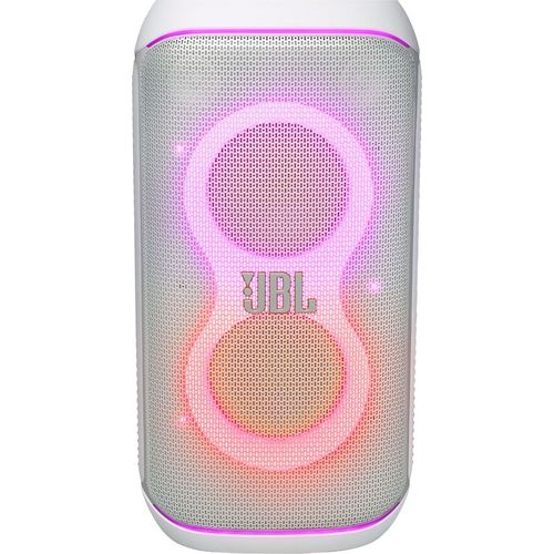 Музыкальный центр JBL PartyBox Club 120, 160Вт, с караоке, Bluetooth, USB, белый