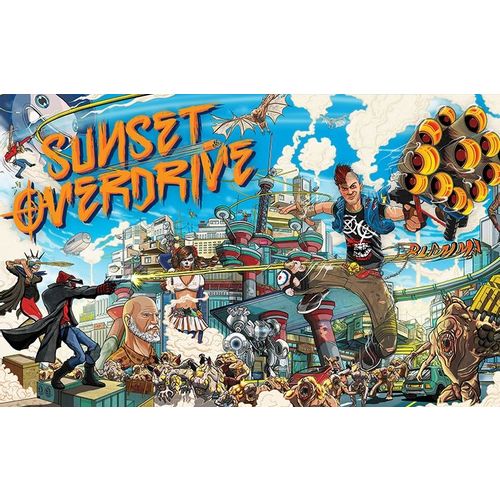 Игра THQ NORDIC Sunset Overdrive, для ПК, регион: Россия, русская версия