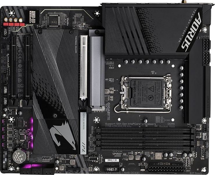 Материнская плата Gigabyte Z790 AORUS ELITE AX, LGA 1700, Intel Z790, ATX, Ret