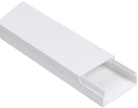 Кабельный канал IEK (CKK11-040-040-1-K01-024) Ecoline 40x40мм белый 2м (упак.:1шт)