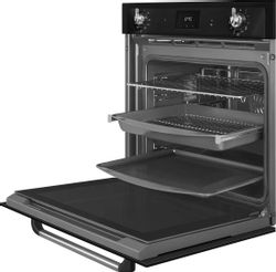 Духовой шкаф электрический SMEG Victoria SOP6900TN, 68л, черный/нержавеющая сталь