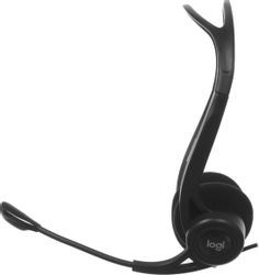Гарнитура Logitech 960, проводные, черный
