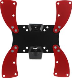 Кронштейн для телевизора Holder LCDS-5020, 22-42", настенный, поворот и наклон, черный глянец