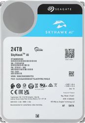 Изображение товара 24ТБ Жесткий диск Seagate SkyHawkAI ST24000VE002, SATA III, 3.5", 7200об/мин Изображение товара 24ТБ Жесткий диск Seagate SkyHawkAI ST24000VE002, SATA III, 3.5", 7200об/мин