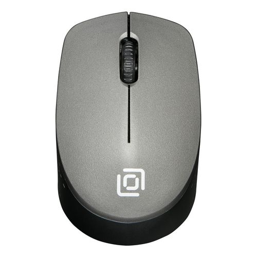 Мышь беспроводная Oklick 486MW, радио, оптическая, USB, 1600dpi, черный и серый [1196552]
