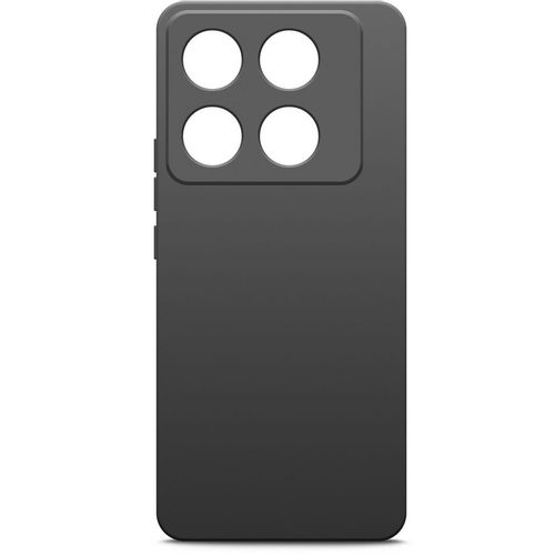 Чехол (клип-кейс) BORASCO Silicone Case, для Infinix Note 40 Pro, черный [73180]