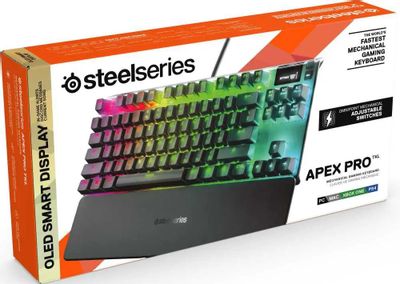 Характеристики Клавиатура SteelSeries Apex Pro TKL, USB, c