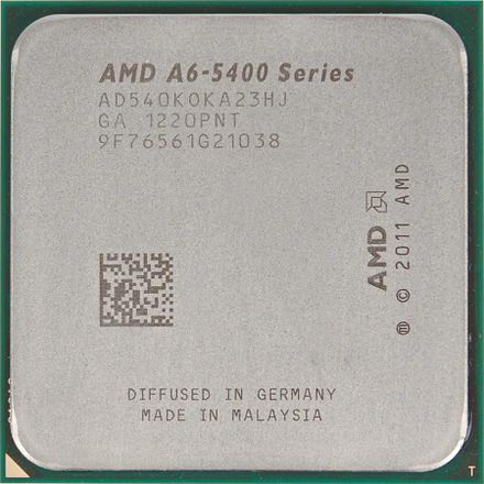 Процессор AMD A6 5400K, SocketFM2,  OEM [ad540koka23hj]