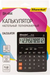 Калькулятор Silwerhof SH-444, черный