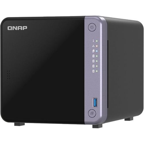 Сетевое хранилище NAS Qnap TS-432X-4G, 4-bay, настольный, Alpine, AL-524