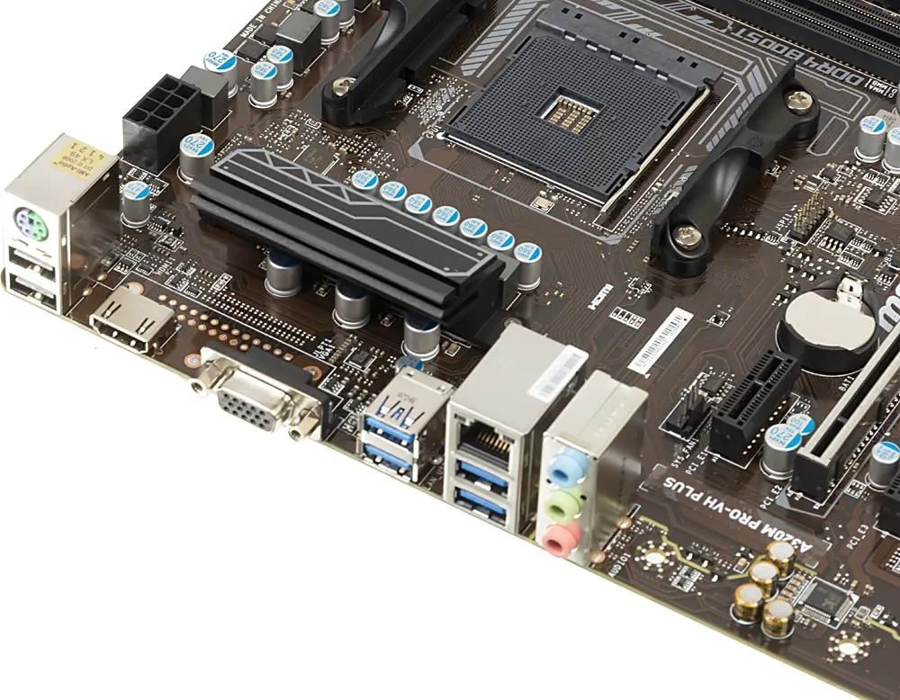 MSI A320M PRO VH PLUS SocketAM4 AMD A320 mATX Ret 1022813