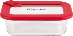 Контейнер Rondell Savvy RD-2064, 0.37л, прямоугольная, стекло, прозрачный