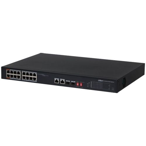 Коммутатор Dahua DH-S3218-16ET-135 16-портовый неуправляемый с РоЕ