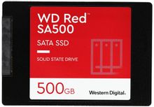 Изображение товара SSD накопитель WD Red SA500 500ГБ, 2.5", SATA III, надежный и быстрый