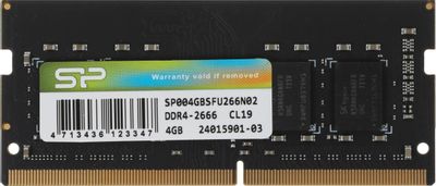 Оперативная память Silicon Power SP004GBSFU266N02 DDR4 - 1x 4ГБ