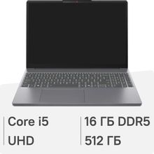 Изображение товара Ноутбук Lenovo IdeaPad Slim 3 15IRH10 15.3 IPS Intel Core i5 16GB SSD без ОС серый