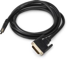 Изображение товара Кабель HDMI (m) - DVI-D (Dual Link) (m), 1.8м, позолота, черный