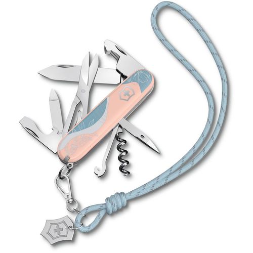 Складной нож Victorinox Companion Paris Style, функций: 16, 91мм, розовый, коробка подарочная [1.3909.e221]