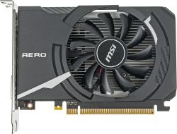 Изображение товара Видеокарта MSI NVIDIA GeForce GT 1030 GT 1030 AERO ITX 2GD4 OC 2ГБ DDR4, OC, Ret Изображение товара Видеокарта MSI NVIDIA GeForce GT 1030 GT 1030 AERO ITX 2GD4 OC 2ГБ DDR4, OC, Ret