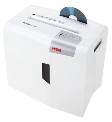 Уничтожитель бумаг HSM ShredStar S10-6, P-2, 6мм, 12 лист. одновременно,  18л [1042121] – купить в Ситилинк | 1003287