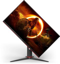 27" Монитор AOC Gaming 27G2U/BK,  1920x1080,  IPS,  144Гц,  2хHDMI,  1хDP,  черный/красный(восстановленный)