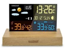 Изображение товара Погодная станция LACROSSE WS6206-BLA с цветным дисплеем и подключением датчиков