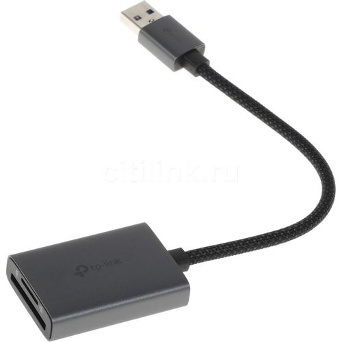 Картридер внешний TP-LINK UA430, серый
