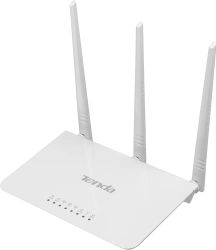 Wi-Fi роутер TENDA F3, Wi-Fi 4, N300, 3 LAN, белый