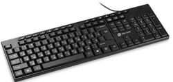 Клавиатура Oklick 125M, проводная, мембранная, черный