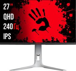 Изображение товара 27" игровой монитор BLOODY MN272Q с 240 Гц, HDR10 и IPS-матрицей Изображение товара 27" игровой монитор BLOODY MN272Q с 240 Гц, HDR10 и IPS-матрицей