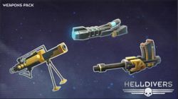 Дополнение к игре PlayStation Helldivers Weapons Pack, для ПК, регион: Россия,СНГ