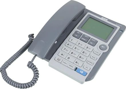 Проводной телефон BBK BKT-255 RU, серый