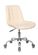 Изображение товара Кресло Бюрократ CH-350SL, на колесиках, текстиль/экокожа, светло-бежевый [ch-350sl/ivory]