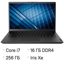 Изображение товара Ноутбук Lenovo K14 Gen 1 14 IPS i7 16GB SSD без ОС черный