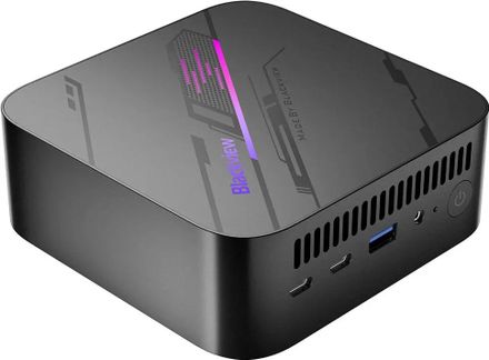 Мини ПК BLACKVIEW MP100 AMD Ryzen 7 5700U,  DDR4 16ГБ, 1ТБ(SSD),  AMD Radeon Vega 8,  Windows 11 Pro,  черный