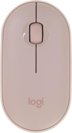 Мышь беспроводная Logitech Pebble M350, Bluetooth, оптическая, USB, 1000dpi, розовый [910-005575]