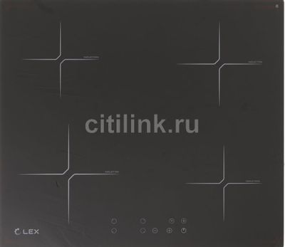 Характеристики Индукционная варочная панель LEX HI 6040 BL, независимая ...
